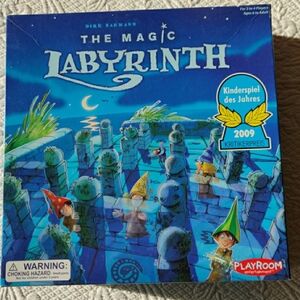 The Magic Labyrinth Maze Strategy Board Game Dirk Baumann Magnetic Pcs